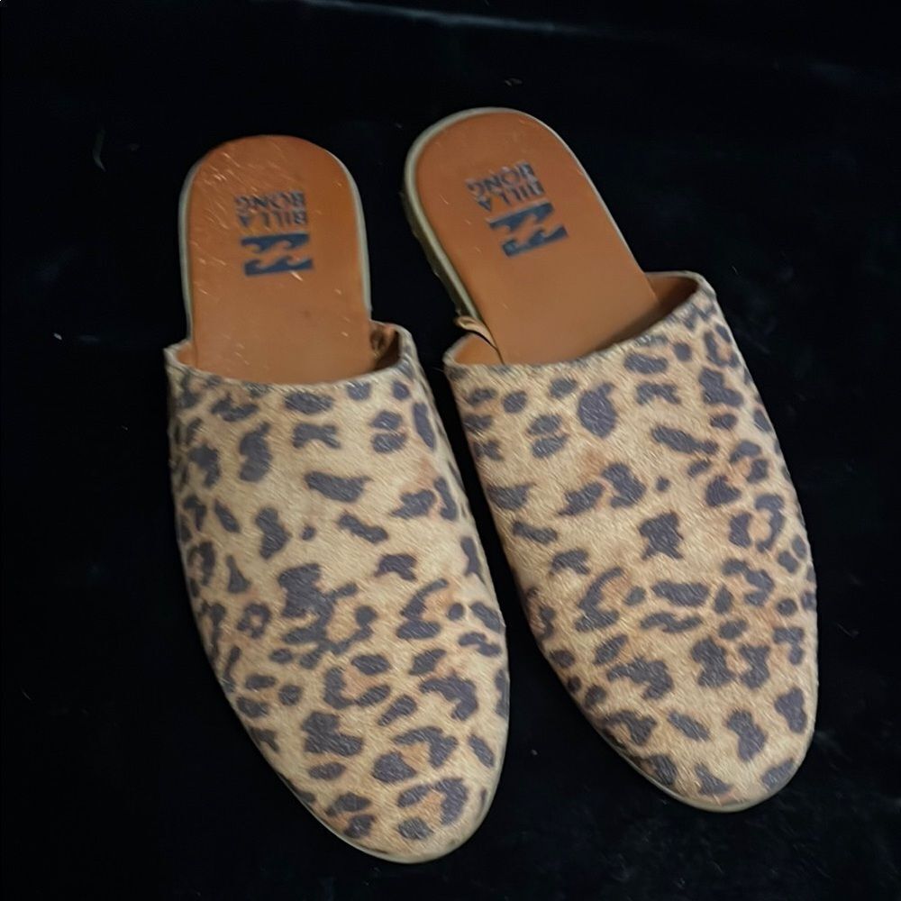 Billabong Leopard Print Slip-On Shoes